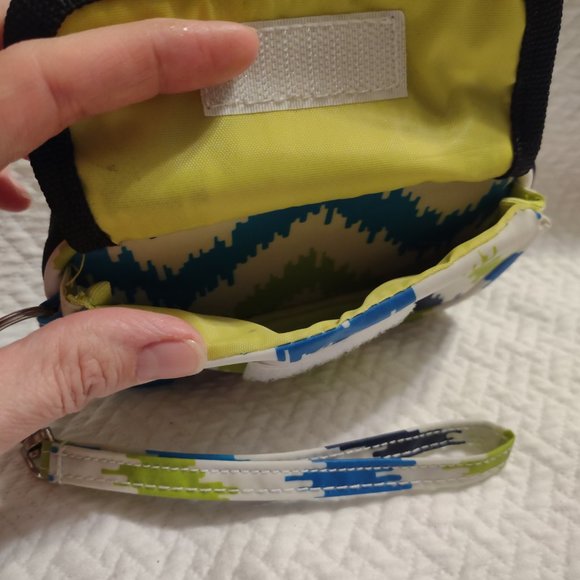 Scout blue green wristlet con purse - Picture 4 of 6